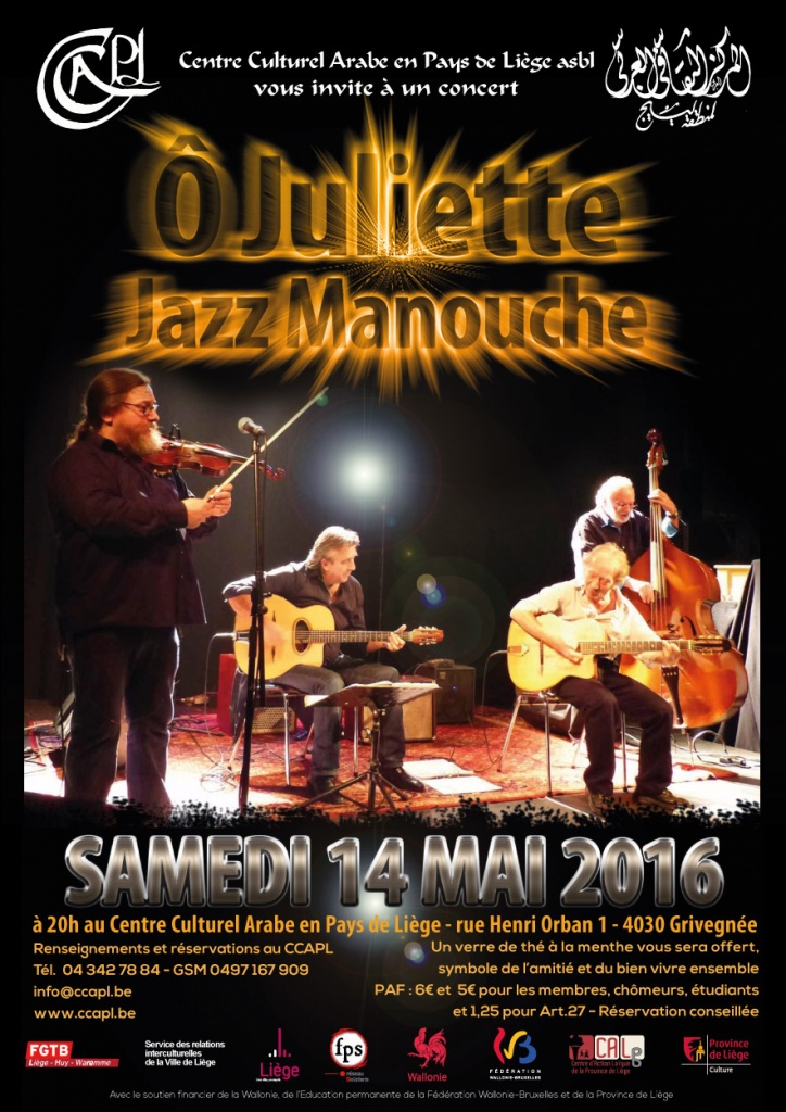 O juliette en concert à Liège