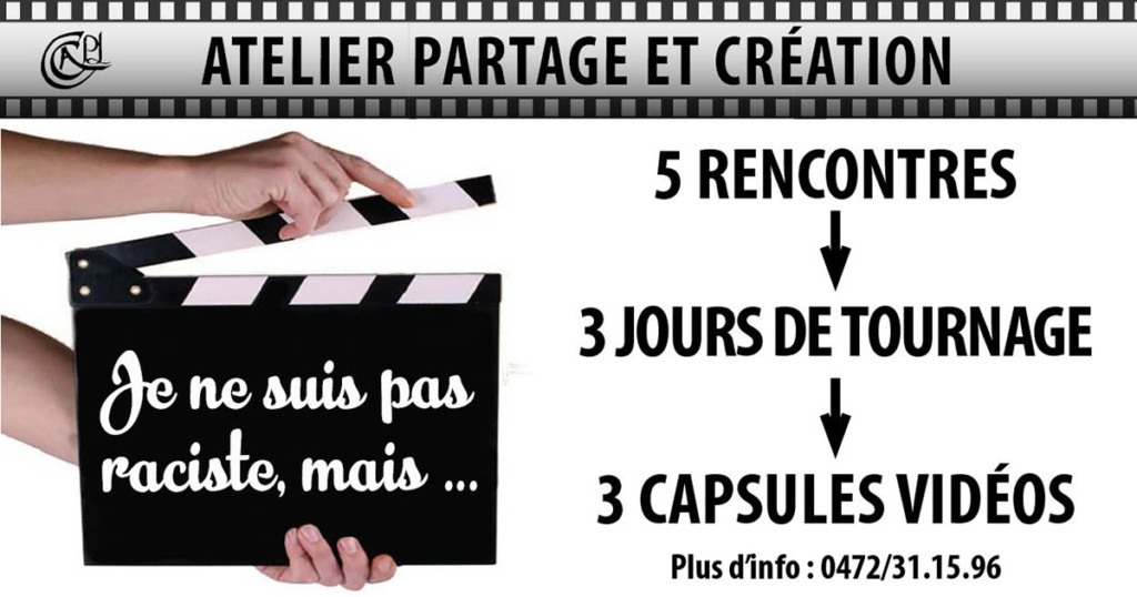 je ne suis pas raciste, mais... Atelier partage et création 