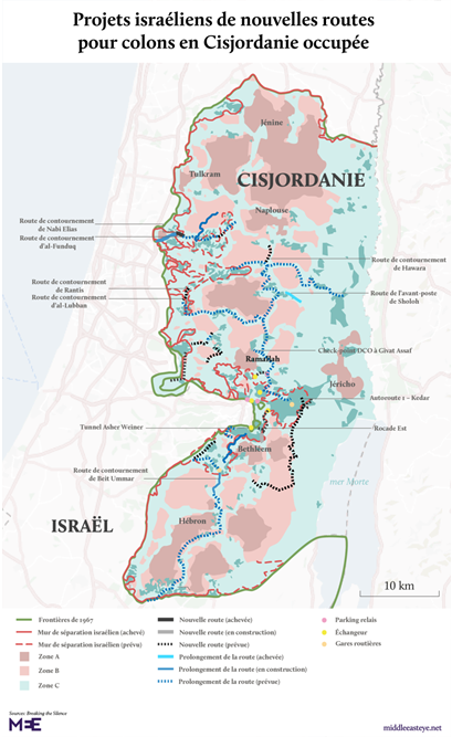 carte routes colonies