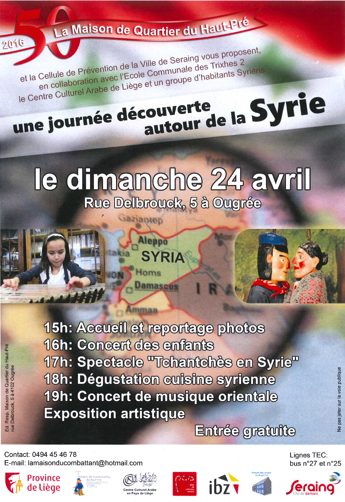 Une journée découverte autour de la syrie